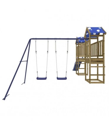 vidaXL Outdoor Playset Impregnated Wood Pine