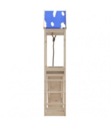 vidaXL Outdoor Playset Solid Wood Pine