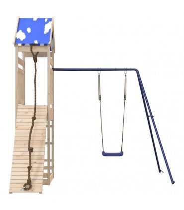 vidaXL Outdoor Playset Solid Wood Pine