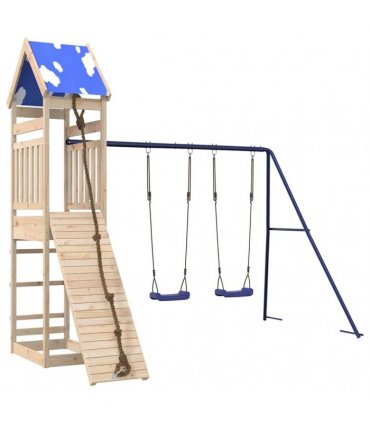 vidaXL Outdoor Playset Solid Wood Pine