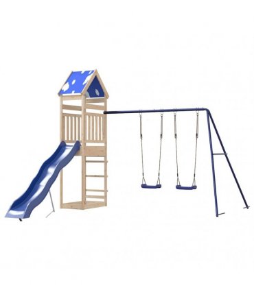 vidaXL Outdoor Playset Solid Wood Pine