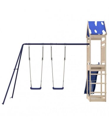 vidaXL Outdoor Playset Solid Wood Pine
