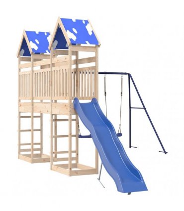 vidaXL Outdoor Playset Solid Wood Pine