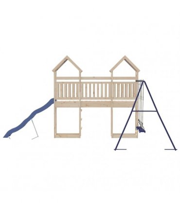 vidaXL Outdoor Playset Solid Wood Pine