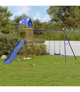 vidaXL Outdoor Playset Impregnated Wood Pine