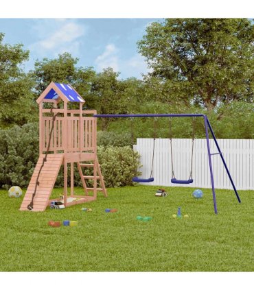 vidaXL Outdoor Playset Solid Wood Douglas