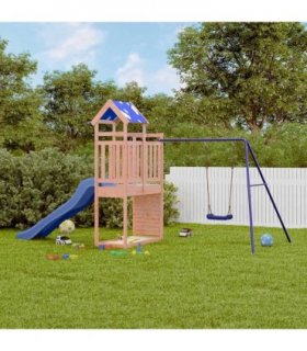vidaXL Outdoor Playset Solid Wood Douglas