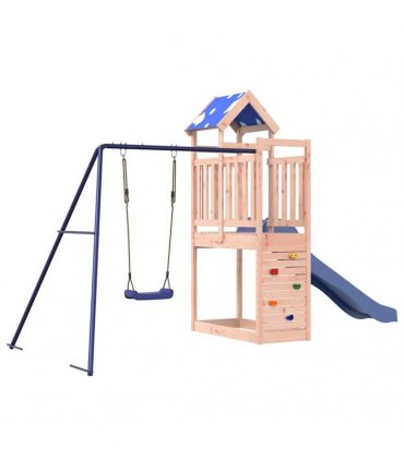 vidaXL Outdoor Playset Solid Wood Douglas