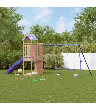 vidaXL Outdoor Playset Solid Wood Douglas