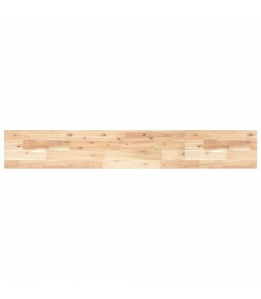 vidaXL Floating Shelf 160x20x2 cm Untreated Solid Wood Acacia