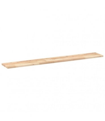vidaXL Floating Shelf 160x20x2 cm Untreated Solid Wood Acacia