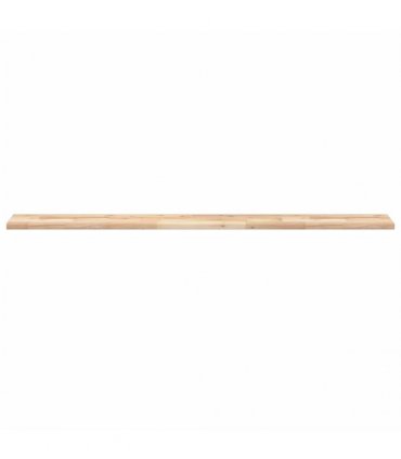 vidaXL Floating Shelf 160x20x2 cm Untreated Solid Wood Acacia