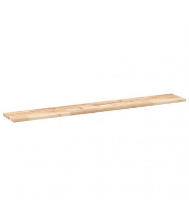 vidaXL Floating Shelf 160x20x2 cm Untreated Solid Wood Acacia