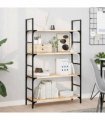 vidaXL Floating Shelf 100x30x2 cm Untreated Solid Wood Acacia