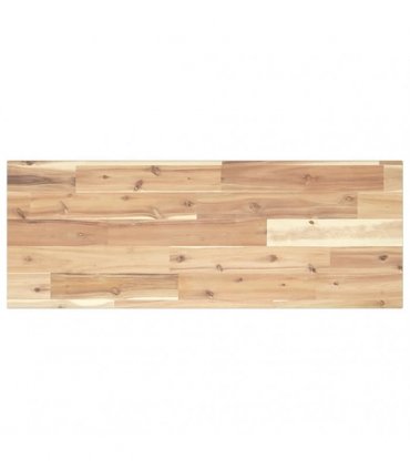 vidaXL Floating Shelf 100x30x2 cm Untreated Solid Wood Acacia