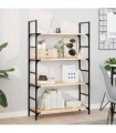 vidaXL Floating Shelves 4 pcs 100x30x2 cm Untreated Solid Wood Acacia