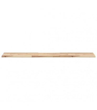 vidaXL Floating Shelves 2 pcs 140x30x2 cm Untreated Solid Wood Acacia