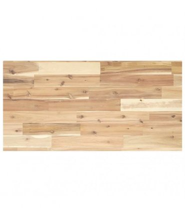 vidaXL Floating Shelf 80x40x2 cm Untreated Solid Wood Acacia