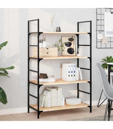 vidaXL Floating Shelves 4 pcs 80x40x2 cm Untreated Solid Wood Acacia