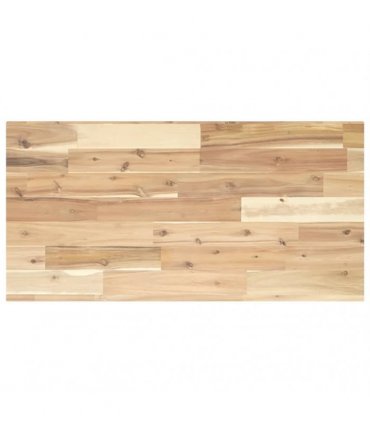vidaXL Floating Shelf 100x40x2 cm Untreated Solid Wood Acacia
