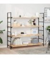 vidaXL Floating Shelves 2 pcs 120x40x2 cm Untreated Solid Wood Acacia