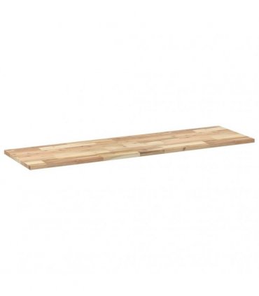 vidaXL Floating Shelves 2 pcs 120x40x2 cm Untreated Solid Wood Acacia