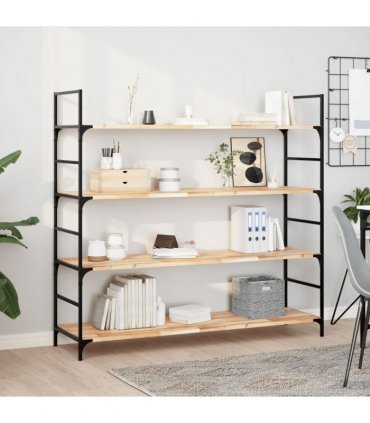vidaXL Floating Shelves 3 pcs 120x40x2 cm Untreated Solid Wood Acacia