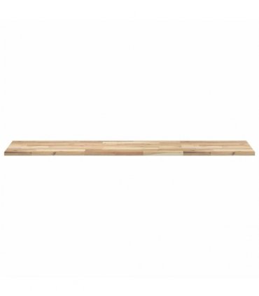 vidaXL Floating Shelves 4 pcs 120x40x2 cm Untreated Solid Wood Acacia