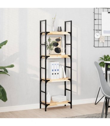 vidaXL Floating Shelf 40x20x4 cm Untreated Solid Wood Acacia
