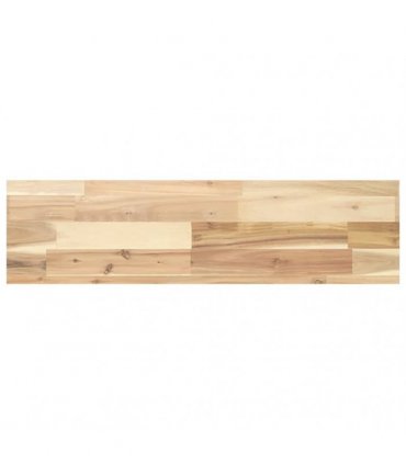 vidaXL Floating Shelf 80x20x4 cm Untreated Solid Wood Acacia