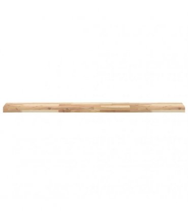 vidaXL Floating Shelf 160x20x4 cm Untreated Solid Wood Acacia