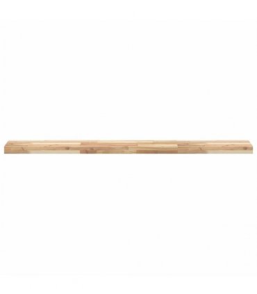 vidaXL Floating Shelves 3 pcs 160x20x4 cm Untreated Solid Wood Acacia
