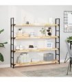 vidaXL Floating Shelves 4 pcs 160x20x4 cm Untreated Solid Wood Acacia