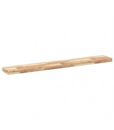 vidaXL Floating Shelves 4 pcs 160x20x4 cm Untreated Solid Wood Acacia
