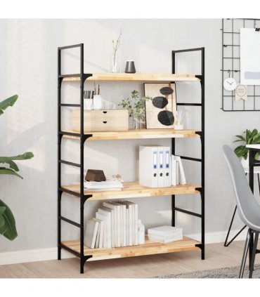 vidaXL Floating Shelf 60x40x4 cm Untreated Solid Wood Acacia