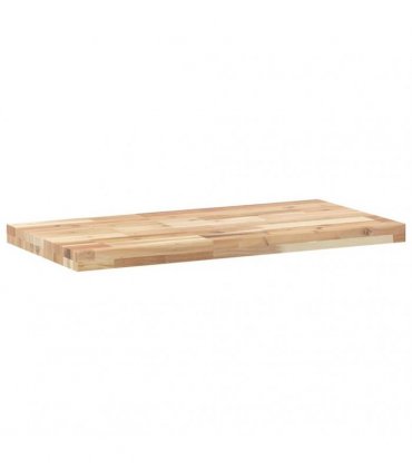 vidaXL Floating Shelf 60x40x4 cm Untreated Solid Wood Acacia