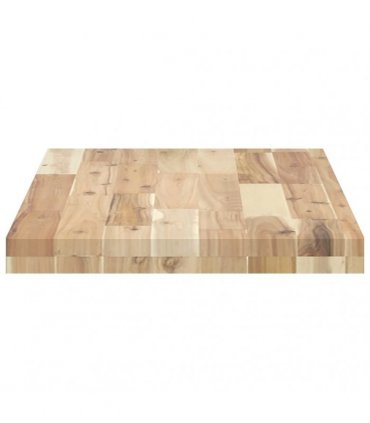 vidaXL Floating Shelf 60x40x4 cm Untreated Solid Wood Acacia