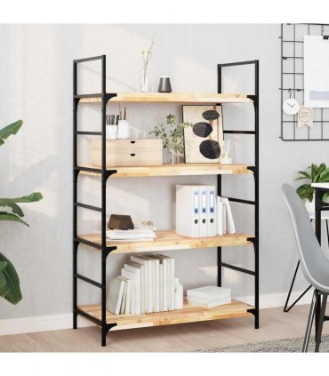 vidaXL Floating Shelf 80x40x4 cm Untreated Solid Wood Acacia