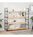 vidaXL Floating Shelves 2 pcs 120x40x4 cm Untreated Solid Wood Acacia