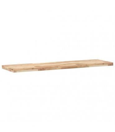 vidaXL Floating Shelves 2 pcs 120x40x4 cm Untreated Solid Wood Acacia