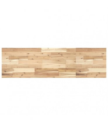 vidaXL Floating Shelf 160x40x4 cm Untreated Solid Wood Acacia