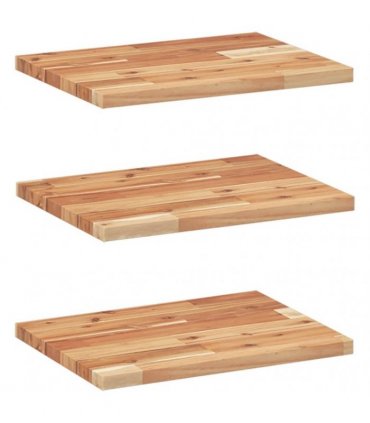 vidaXL Floating Shelves 3 pcs 40x30x2cm Oil Finished Solid Wood Acacia