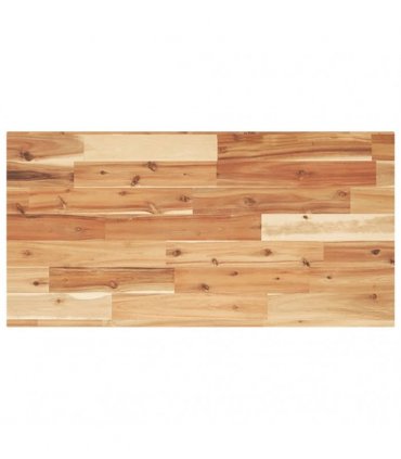 vidaXL Floating Shelf 100x40x2 cm Oil Finished Solid Wood Acacia