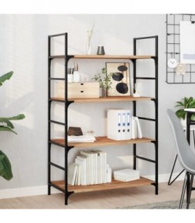 vidaXL Floating Shelves 3 pcs 100x40x2 cm Oil Finished