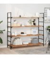 vidaXL Floating Shelf 120x40x2 cm Oil Finished Solid Wood Acacia