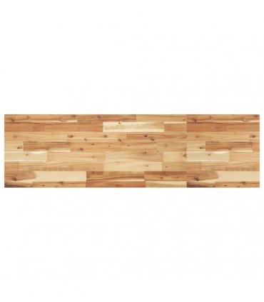 vidaXL Floating Shelf 120x40x2 cm Oil Finished Solid Wood Acacia