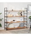 vidaXL Floating Shelves 2 pcs 120x40x2 cm Oil Finished