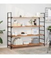 vidaXL Floating Shelf 160x40x2 cm Oil Finished Solid Wood Acacia