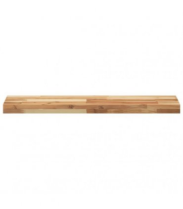 vidaXL Floating Shelf 80x20x4 cm Oil Finished Solid Wood Acacia