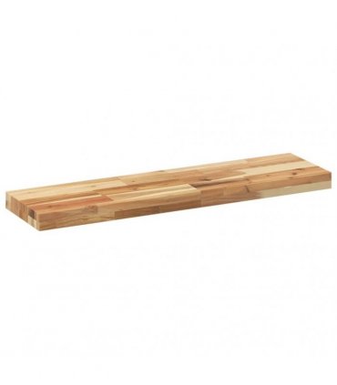 vidaXL Floating Shelf 80x20x4 cm Oil Finished Solid Wood Acacia